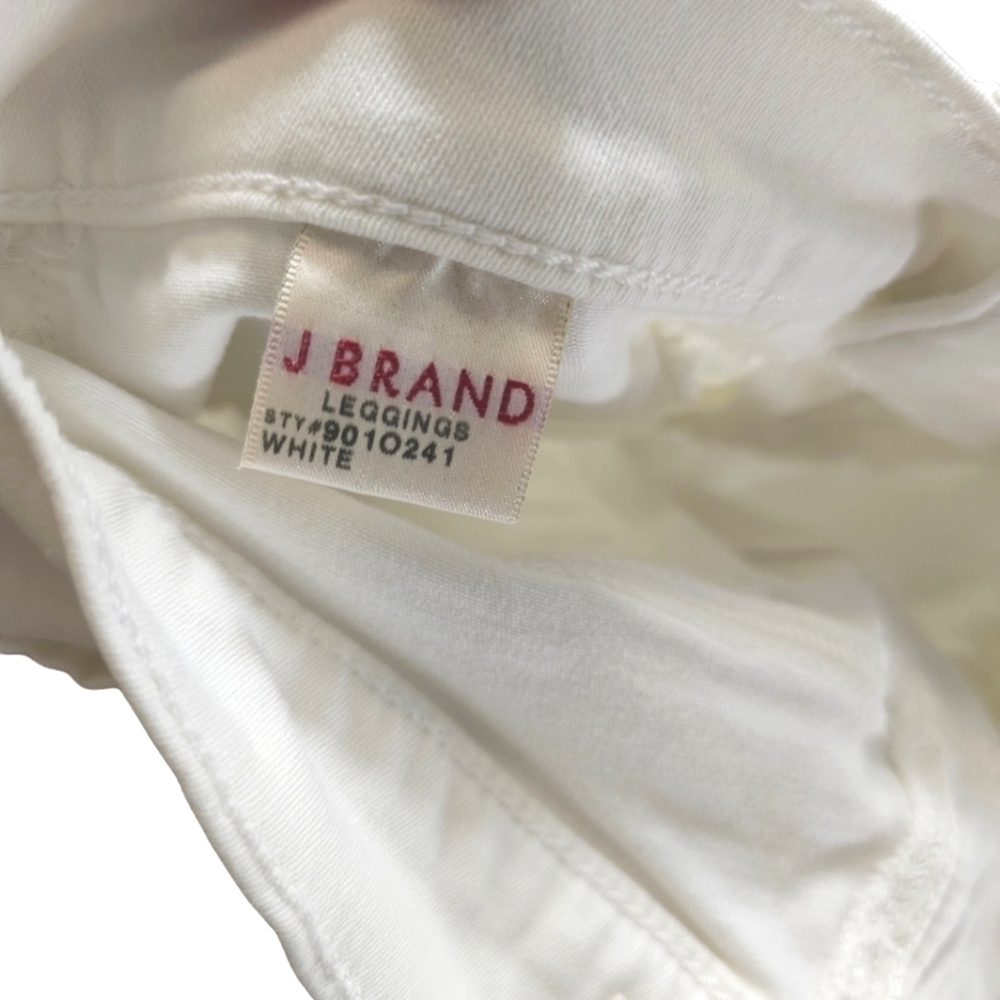 J. Brand White Low Ride Leggings - Picture 8 of 10